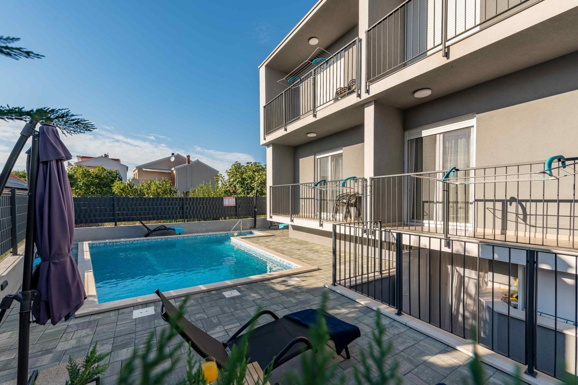 Apartmani Diva Zadar Bagian luar foto